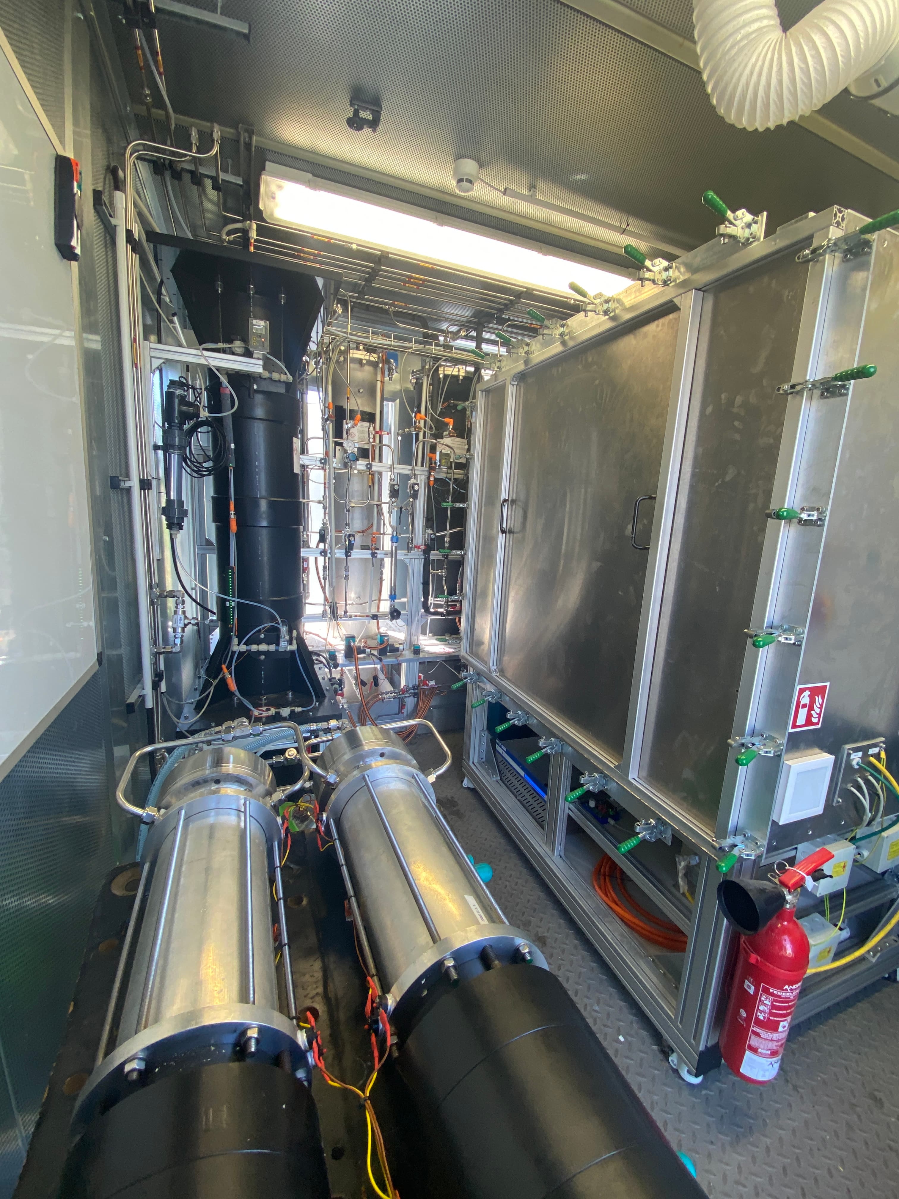 Inside a Graforce production module