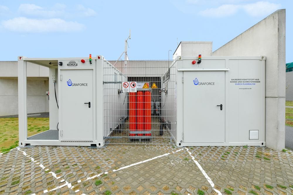 Graforce 0.5 MW hydrogen production module