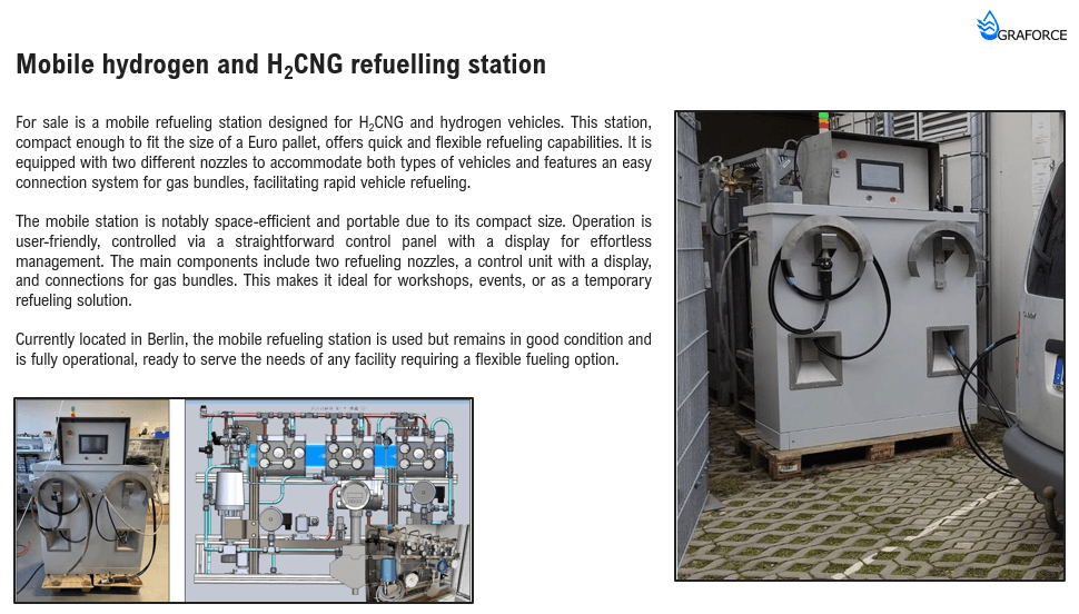 Mobile Hydrogen & CNG Filling Station
