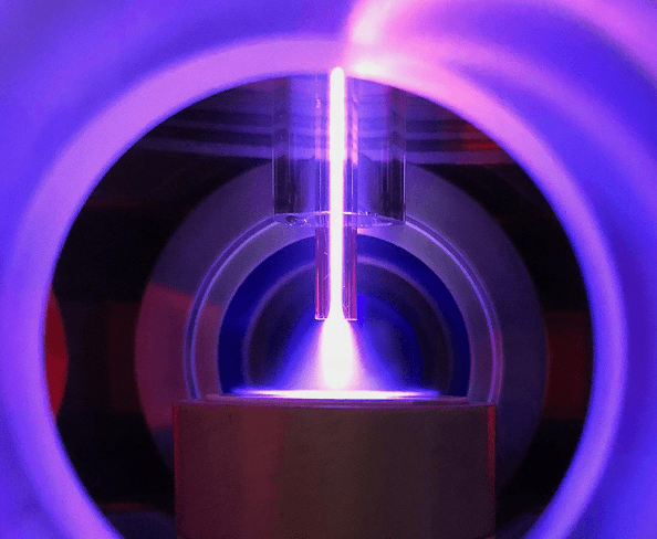 Inside the Methane Plasmalyzer reactor